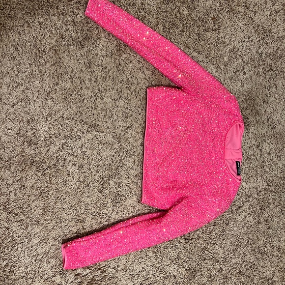 Beautiful pink floral lehnga, for any occasion Indian parties, wedding, prom. - Picture 2 of 5